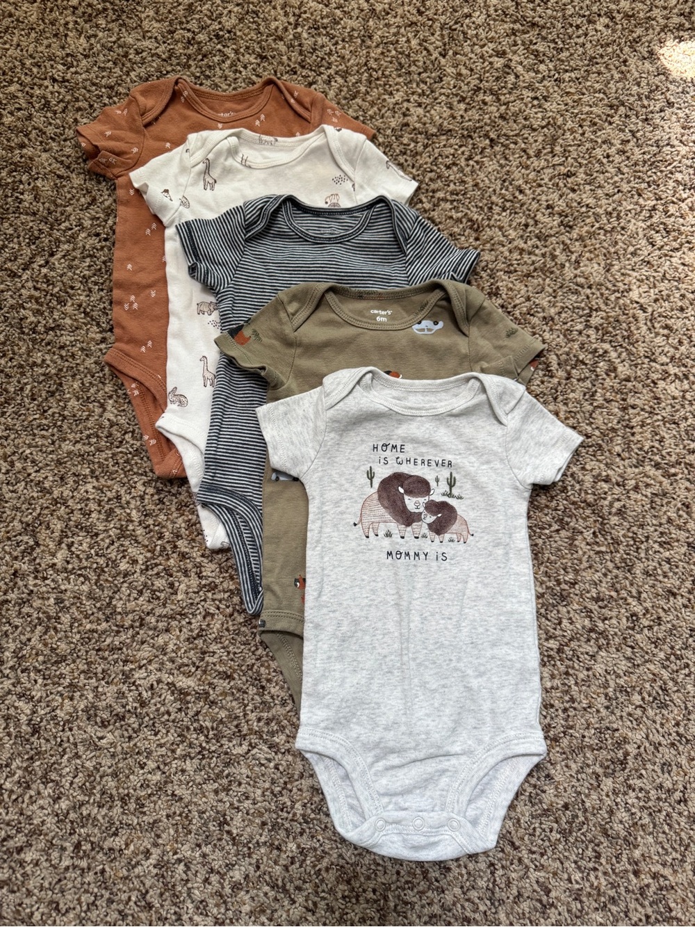 Carter’s Baby Short Sleeve Onesie Bundle